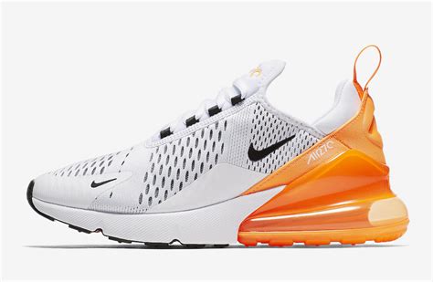 270 nike weiß orange|nike 270 white and orange.